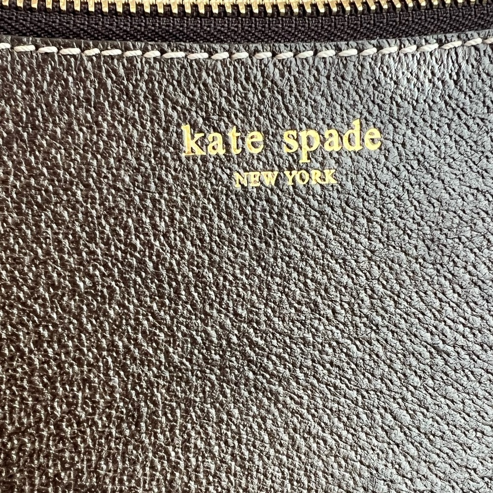 Kate Spade vintages brown Leather Cute Shoulder Bag. - Picture 4 of 10